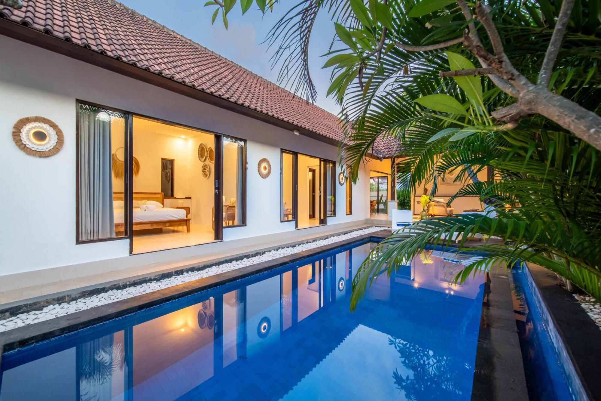 Free Pick-Up Balinese Style Tropical Private Pool Villa With 2 Bedrooms Seminyak  Exterior photo