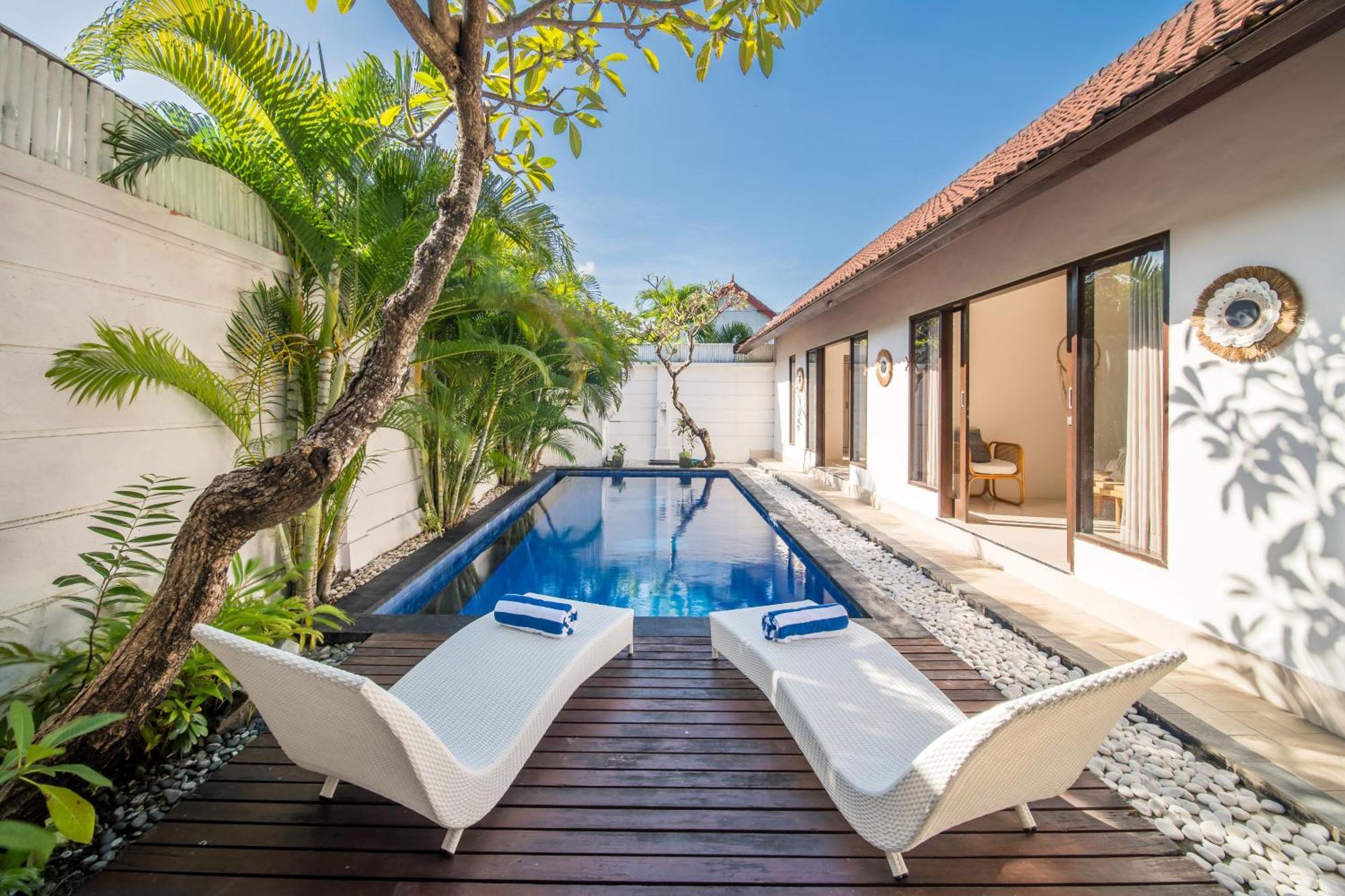 Free Pick-Up Balinese Style Tropical Private Pool Villa With 2 Bedrooms Seminyak  Exterior photo