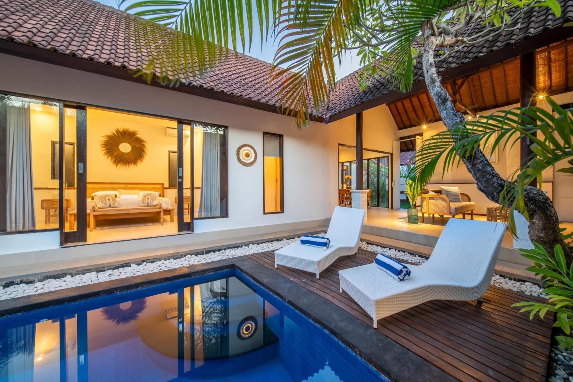 Free Pick-Up Balinese Style Tropical Private Pool Villa With 2 Bedrooms Seminyak  Exterior photo